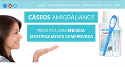 Desktop Screenshot of caseosamigdalianos.com.br